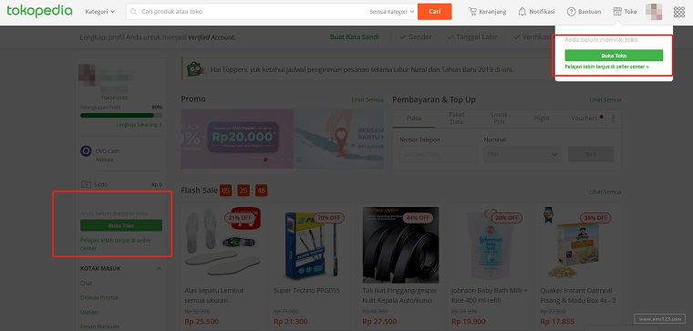 Tokopedia平台入驻须知及上传产品流程