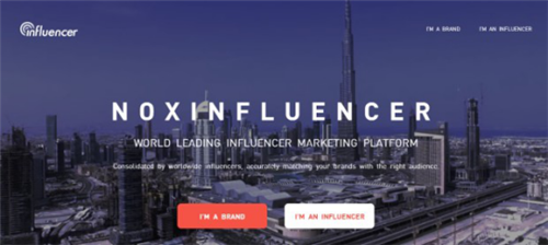 Noxinfluencer海外KOL网红营销平台简介