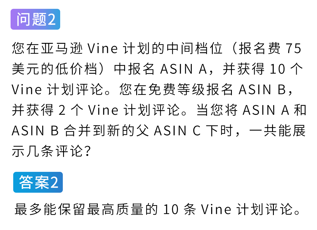 注意！亚马逊Vine计划规则收紧，严禁合并违规变体