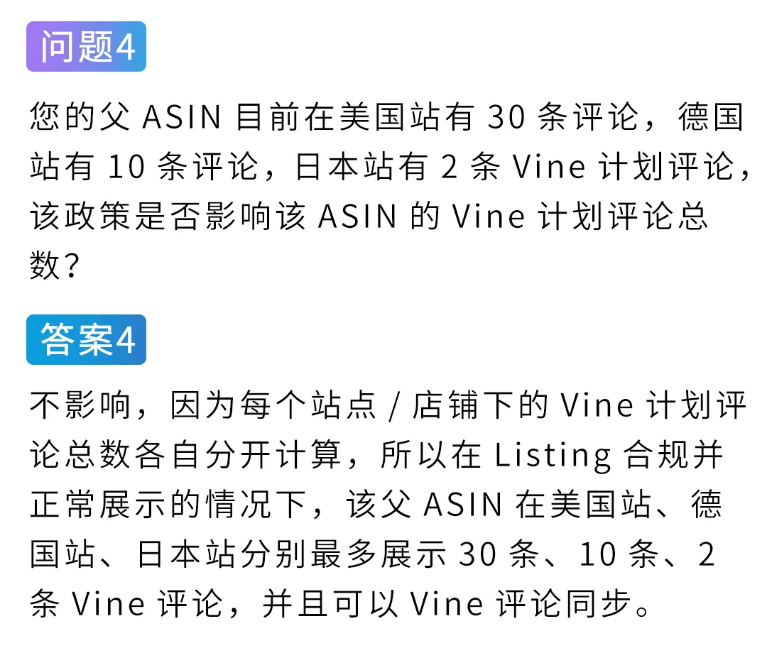 注意！亚马逊Vine计划规则收紧，严禁合并违规变体