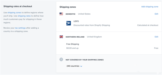 欧盟和美国站卖家如何设置Shopify税费?