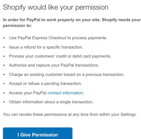 Shopify的收款渠道之企业Paypal的注册和绑定