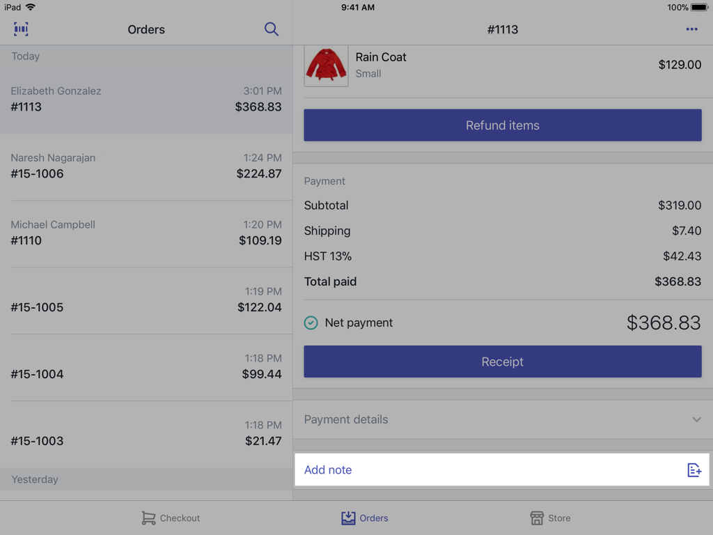  Shopify POS订单更新、查看备注操作指南