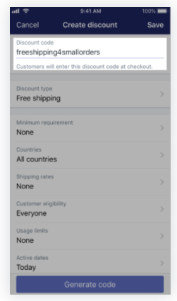 Shopify免费送货设置：Shopify怎么设定金额和重量范围内免运费？