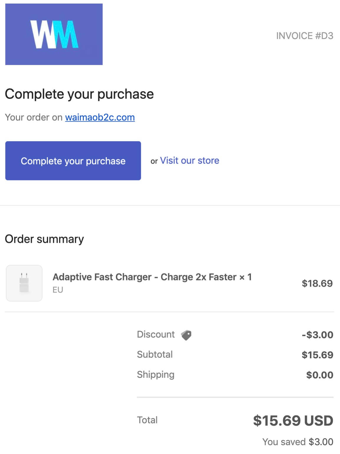 Shopify草稿订单