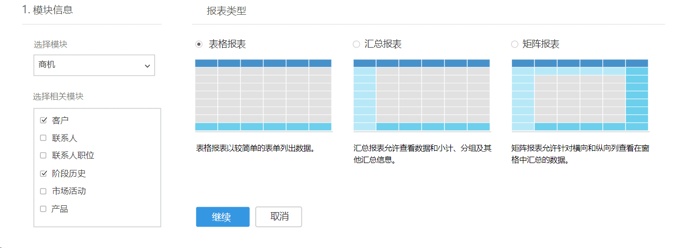数据报表