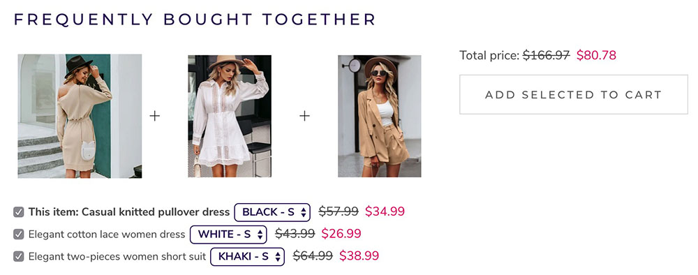 Shopify插件 Frequently Bought Together Upsell 设置