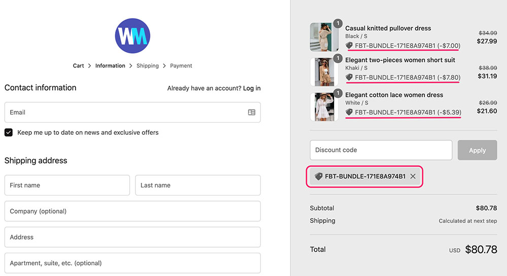 Shopify插件 Frequently Bought Together Upsell 设置