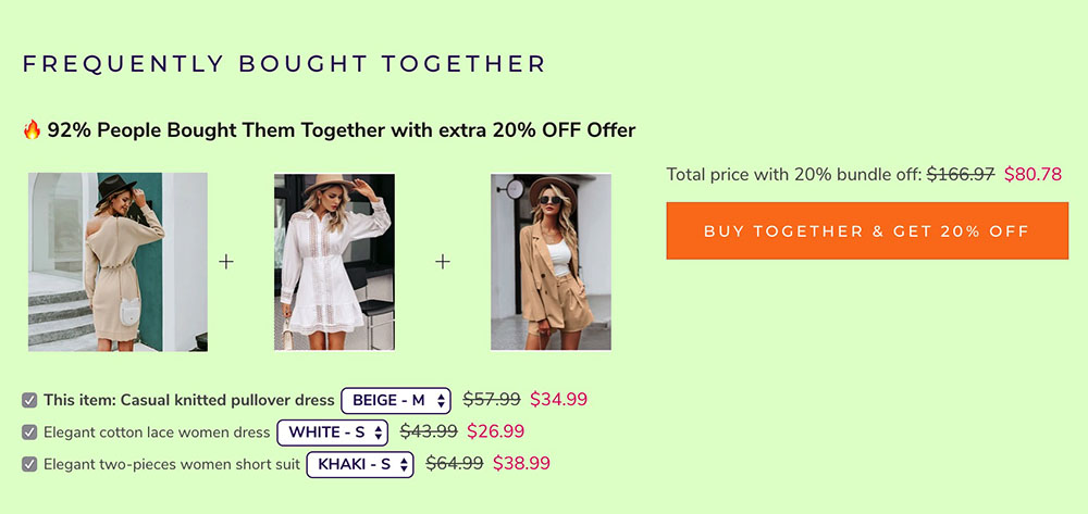 Shopify插件 Frequently Bought Together Upsell 设置
